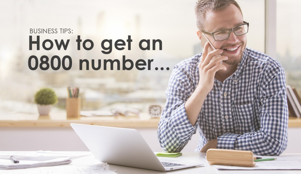 How to get an 0800 Number