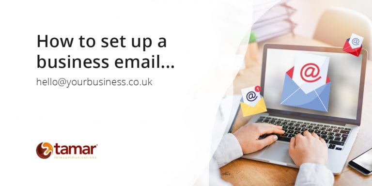 How to set up a business email