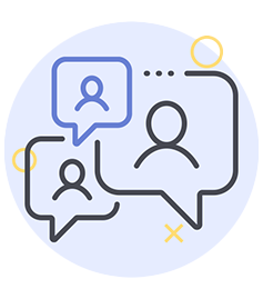 Mobile Landlines Talking Icons