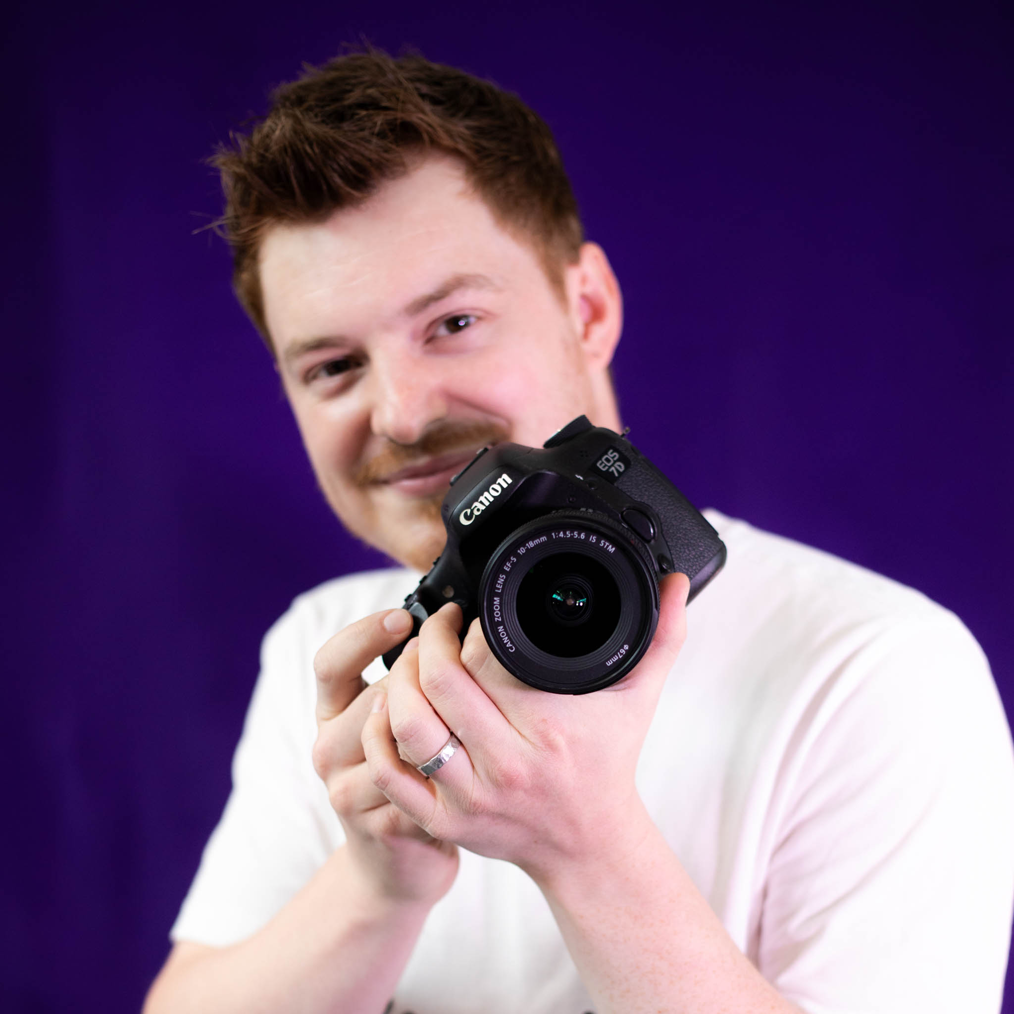Daniel With A Camera