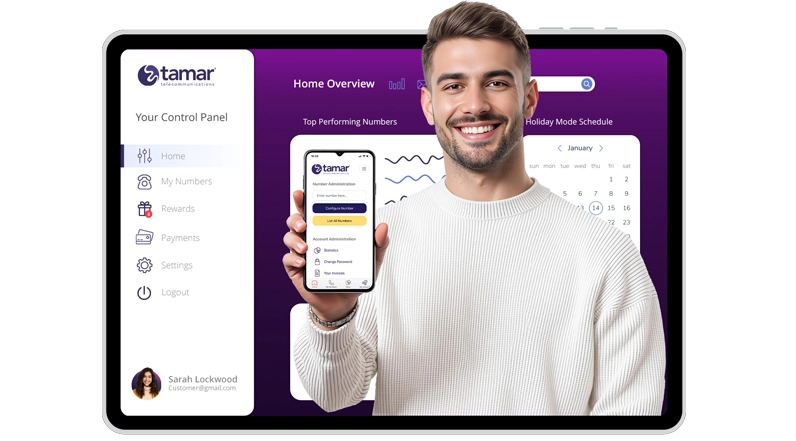 Tamar Control Panel & App