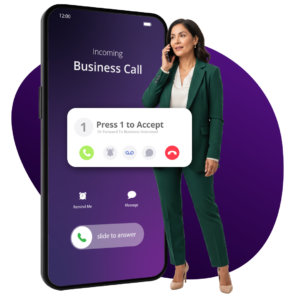 Woman on phone - Call whisper