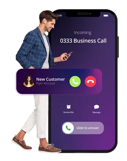 Small business using 0333 numbers