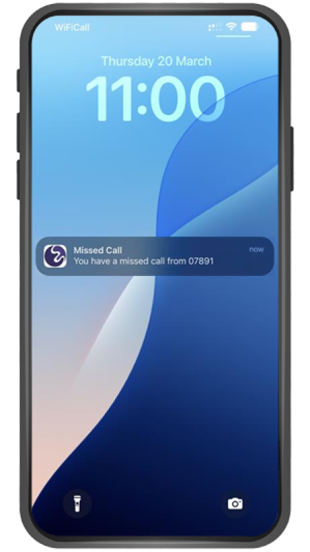 Missed Call iPhone