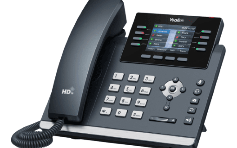 Yealink T44W VoIP Desk phone fully configured