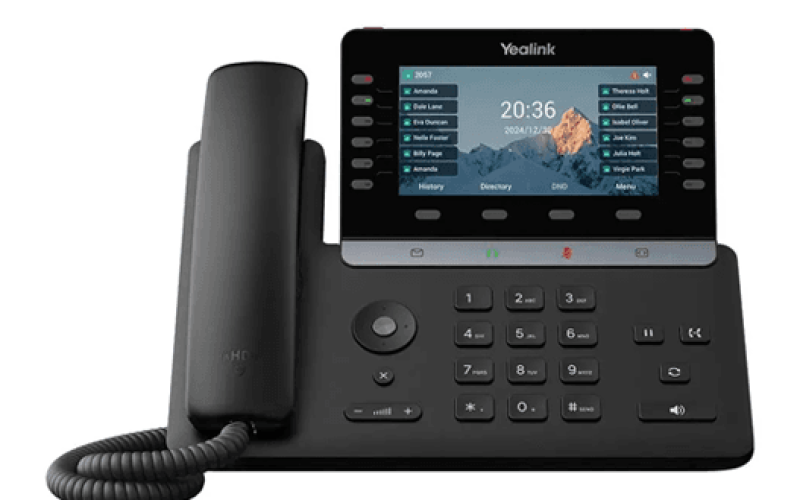 Yealink T85W the best VoIP deskphone for small business